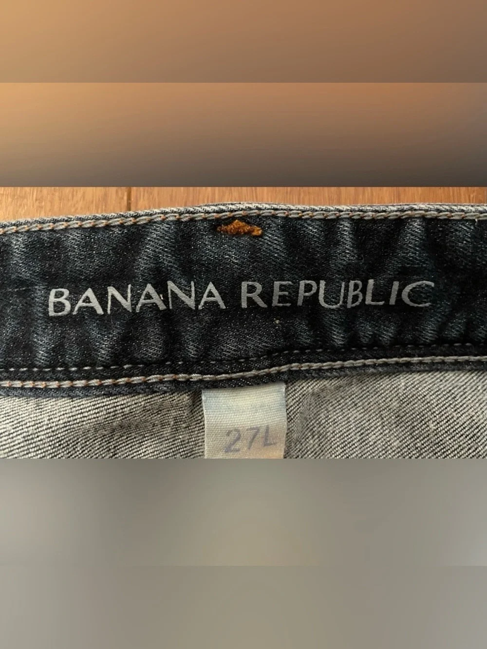 Banana Republic Jeans 27 Long Tall Slim Bootcut Classic Stretch